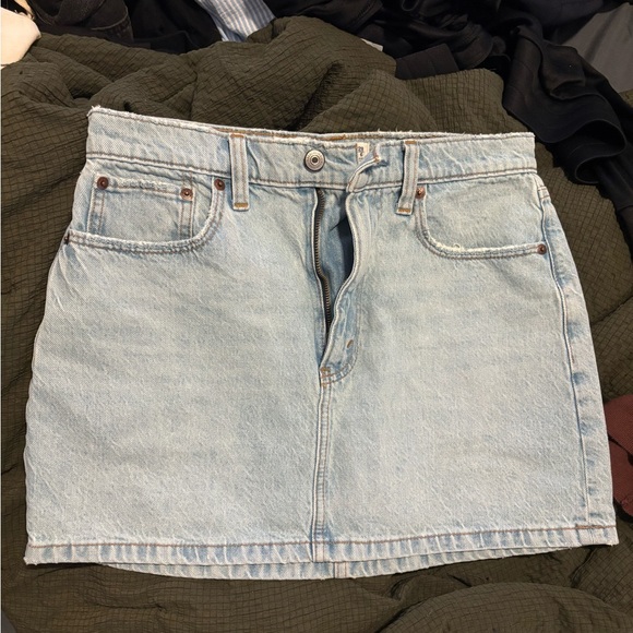 Abercrombie & Fitch Dresses & Skirts - Light Blue Denim Skirt